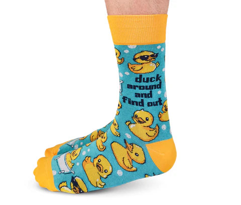 Uptown Sox - Men's - Duck Around Socks - For Him
