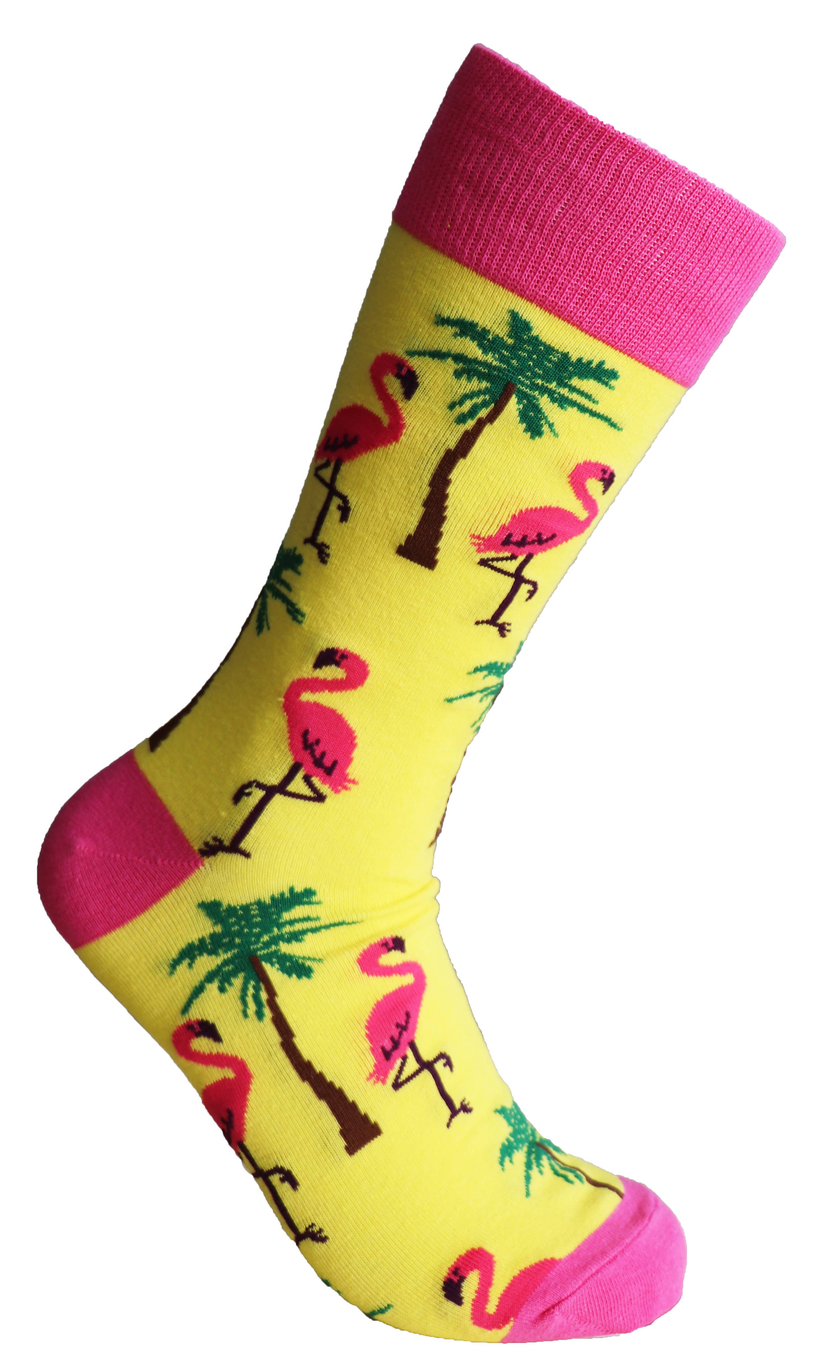 SoXcellent - Flamingo Tress Animal Unisex Luxury Socks - S