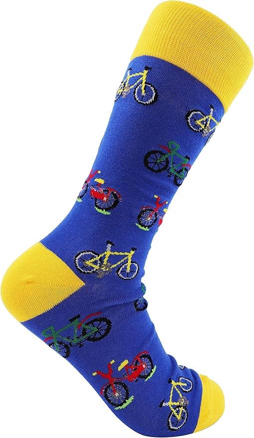 SoXcellent - Bicycle Sport Unisex Casual Pattern Crew Fun Socks