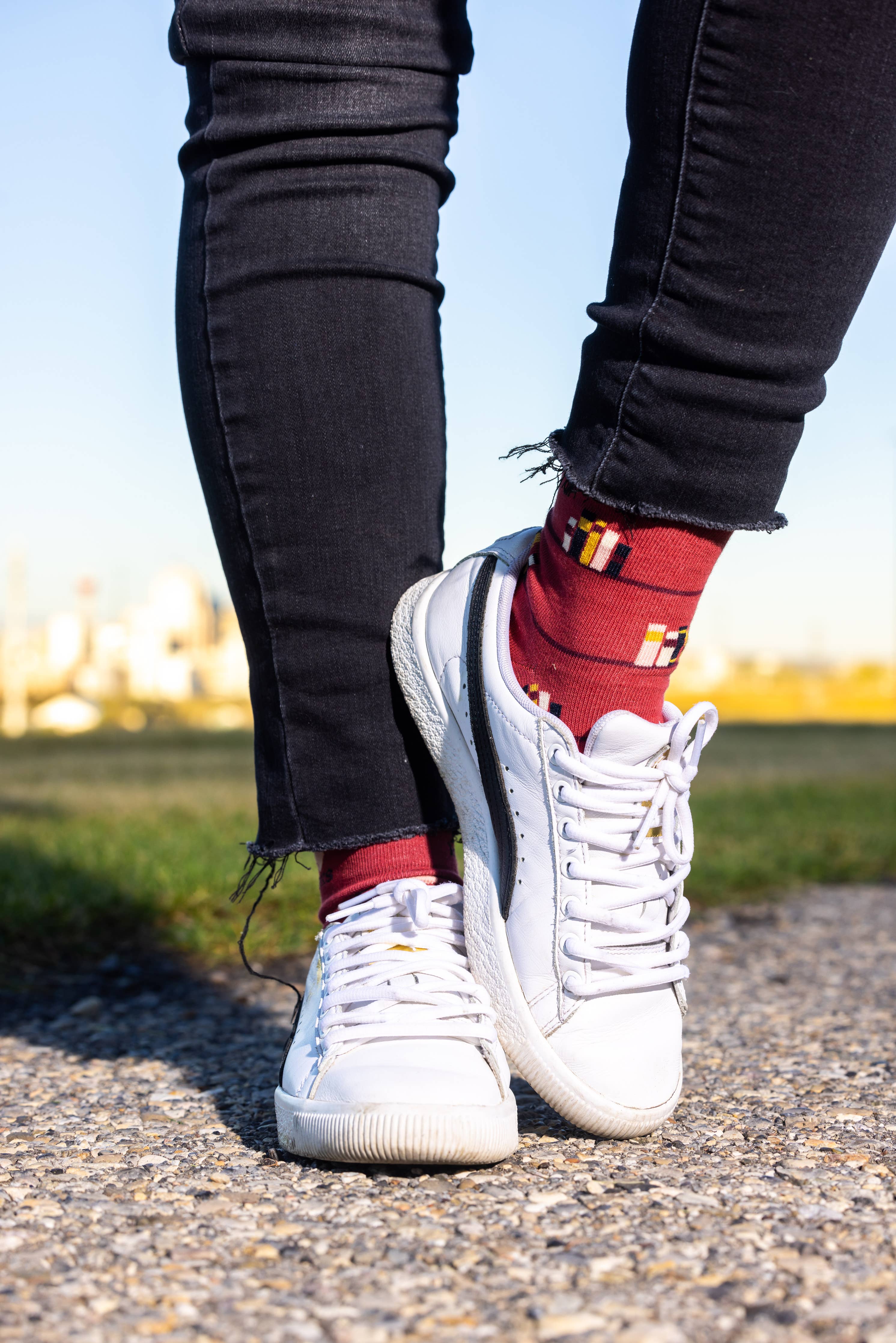 Friday Sock - Women's - I Love Books Socks