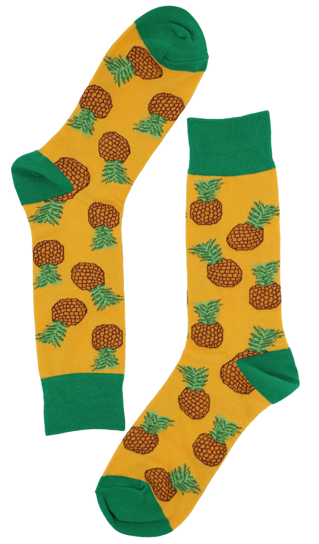 SoXcellent - Pineapple Unisex Novelty Socks - M - Yellow