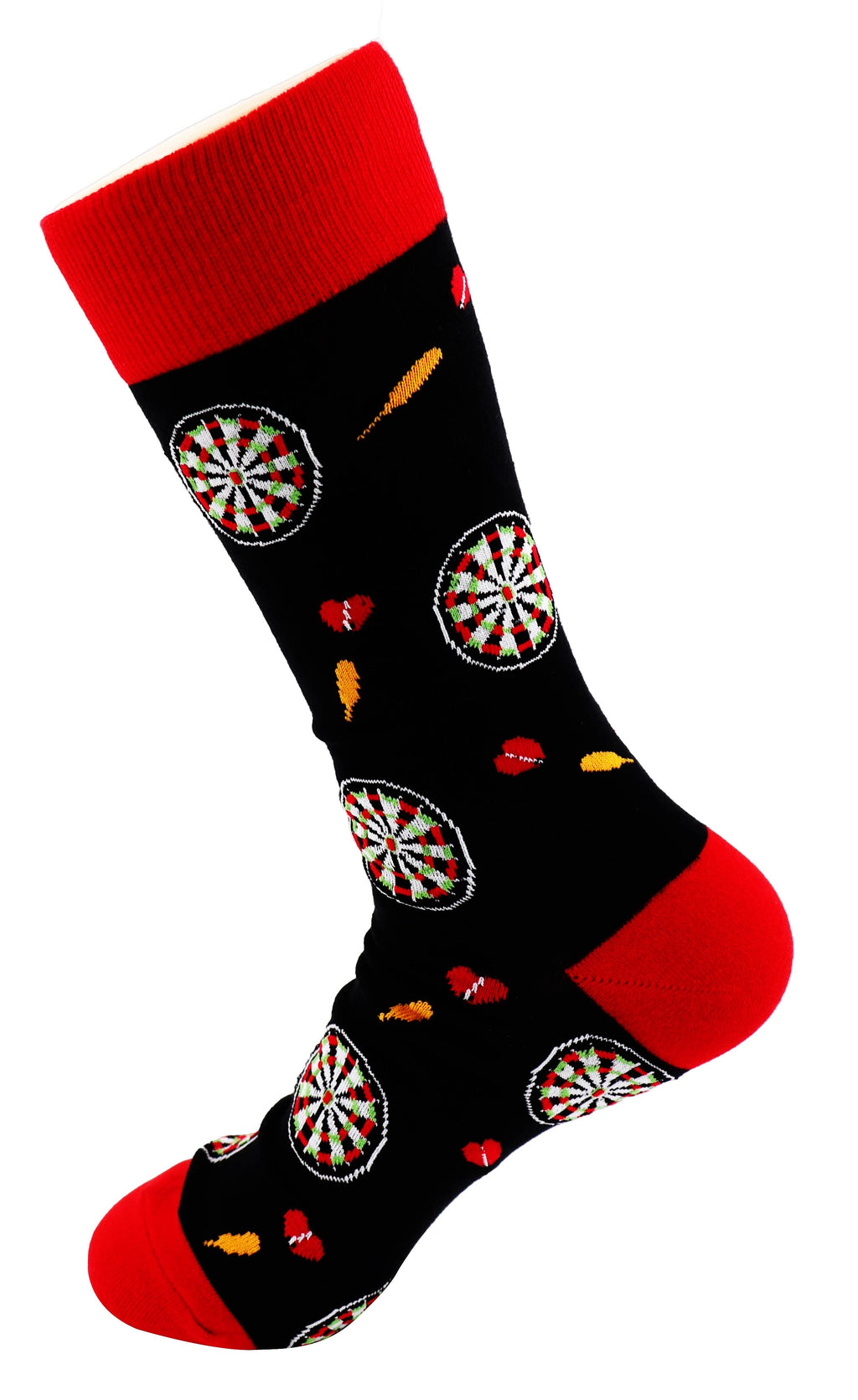 SoXcellent - Dart Board Tip Unisex Fun Dress Casual Pattern Funny Socks