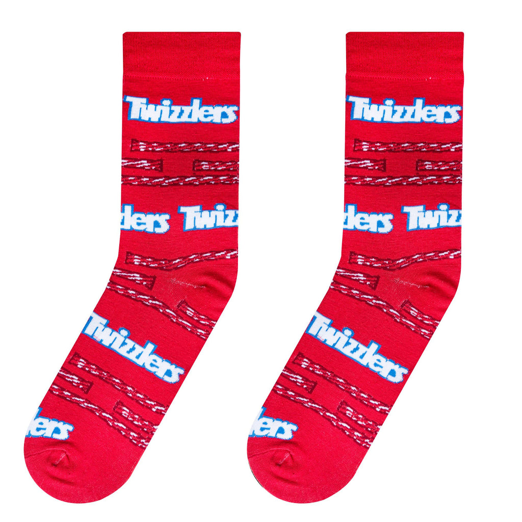 Crazy Socks - Twizzlers - Mens Crew Folded - Crazy Socks