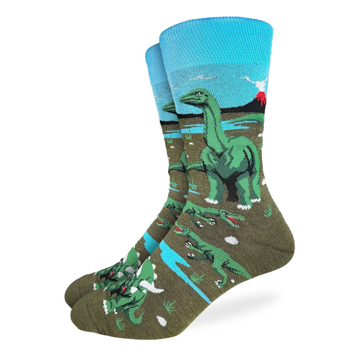 Good Luck Sock - Men's Dinosaur World Socks