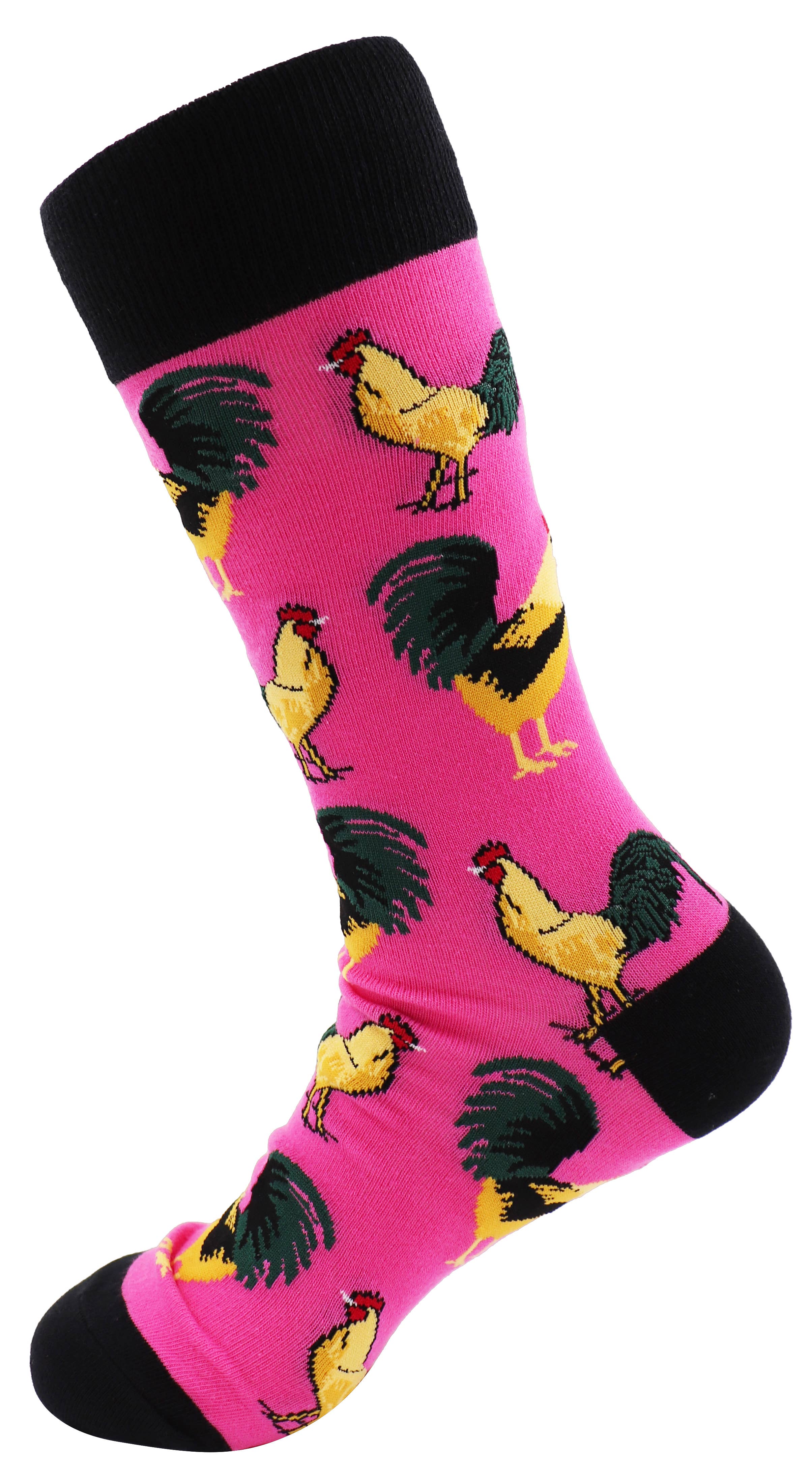 SoXcellent - Rooster Animal Unisex Fun Casual Pattern Socks