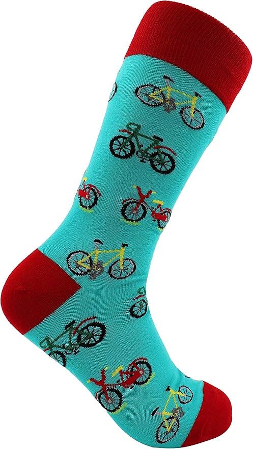 SoXcellent - Bicycle Sport Unisex Casual Pattern Crew Fun Socks