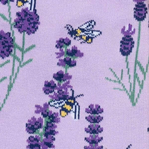 Sock it to Me - Stretch-It Knee High Sock: Bees and Lavender