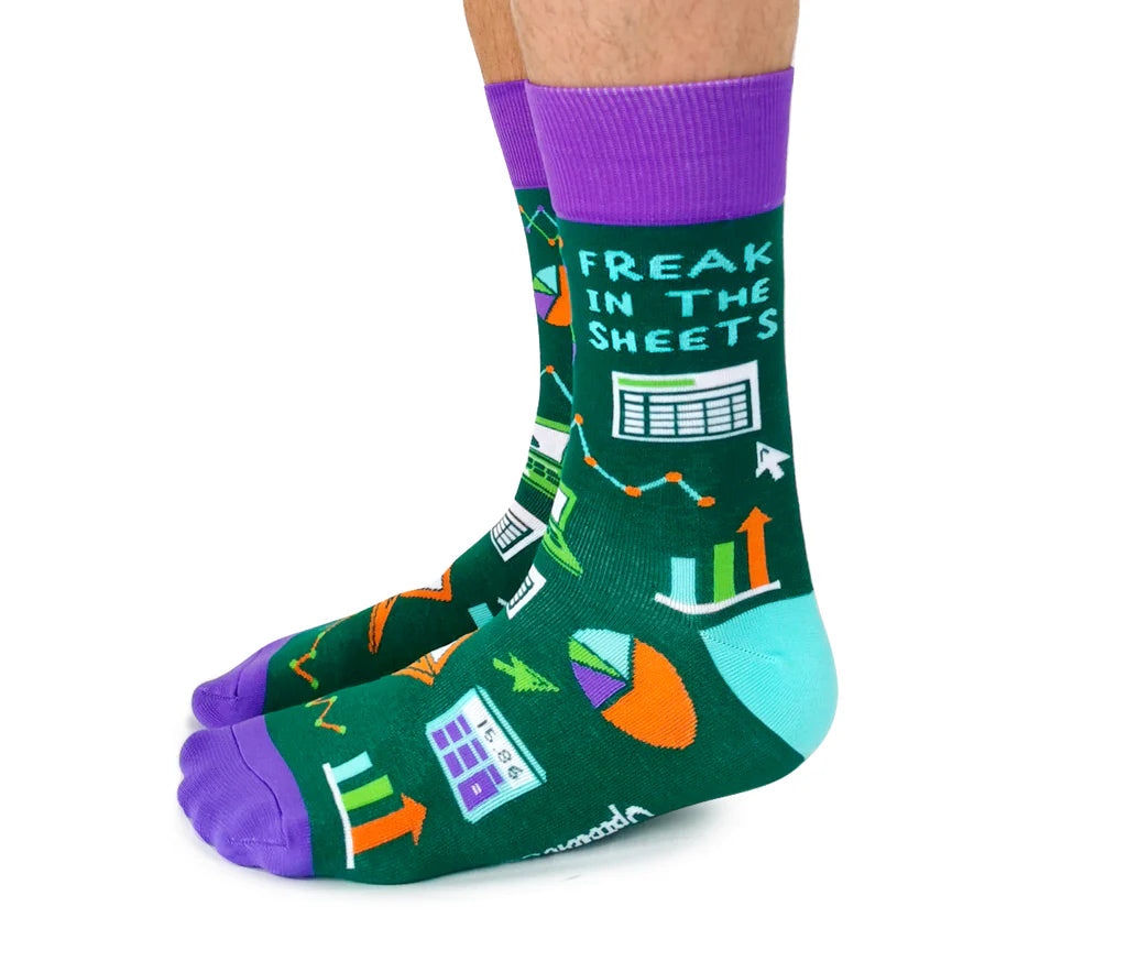 Uptown Sox - Men's - Freak in the Sheets Socks - For Him