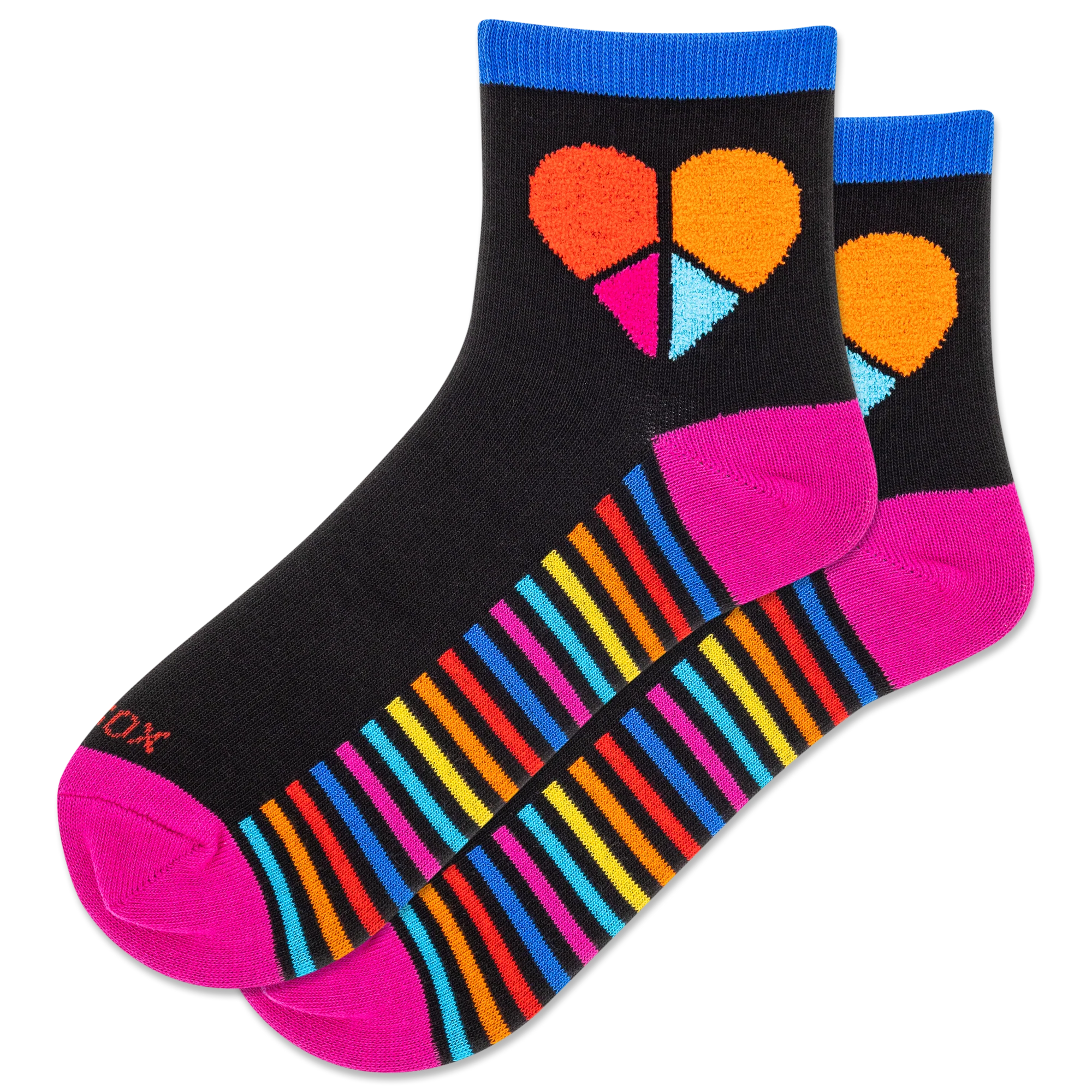 Hot Sox - Women - FUZZY HEART Anklet
