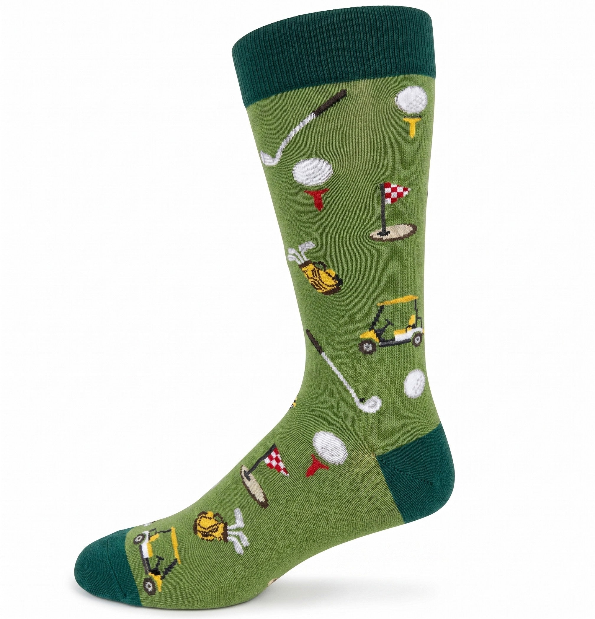 CRAZY TOES - MEN'S - GOLF ITEMS Crew Socks