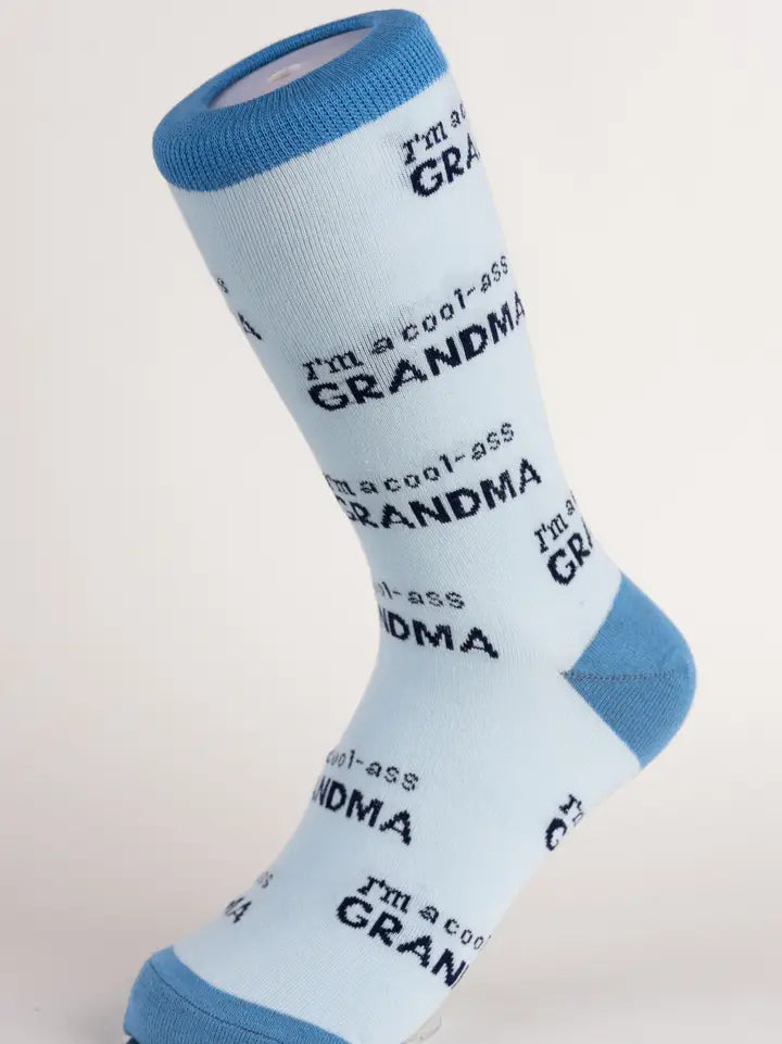 moJJa - Women's - I'm a Cool-Ass GRANDMA Crew Socks