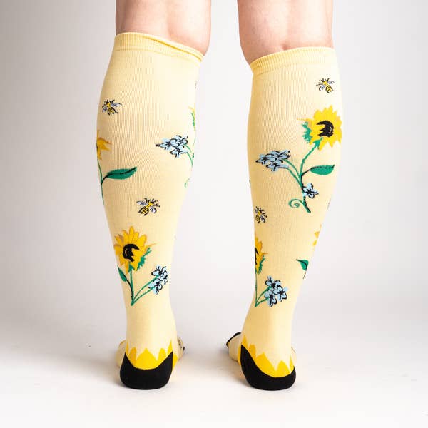 Sock it to Me - Knee High Sock: Here Comes The Sun