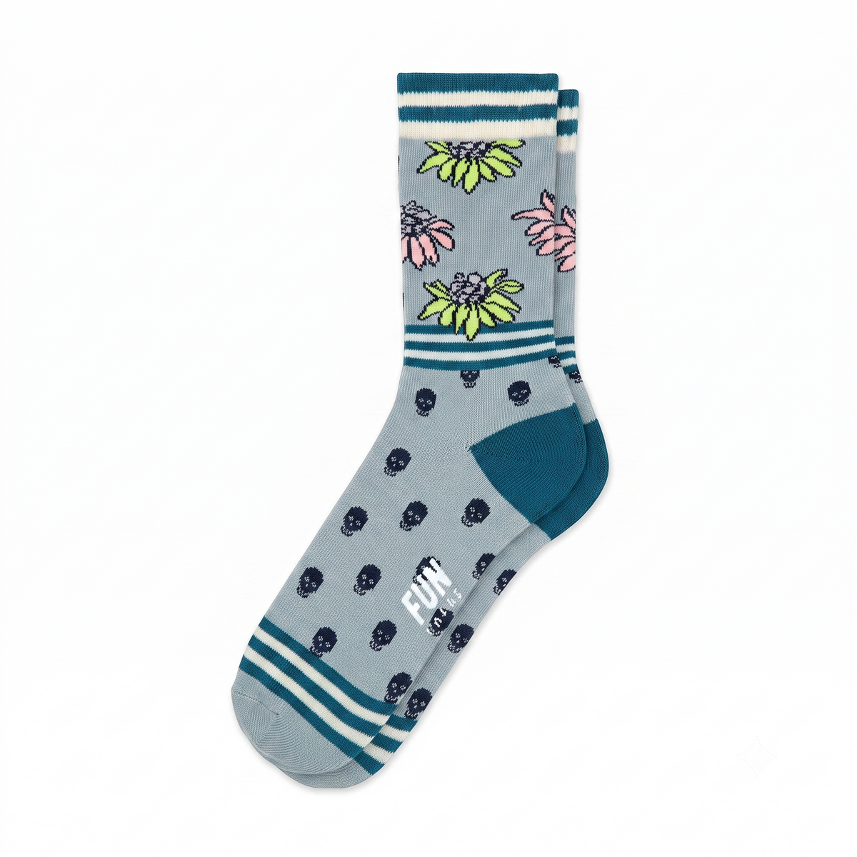 FUN Socks - Women's - JEWELED Crew Socks