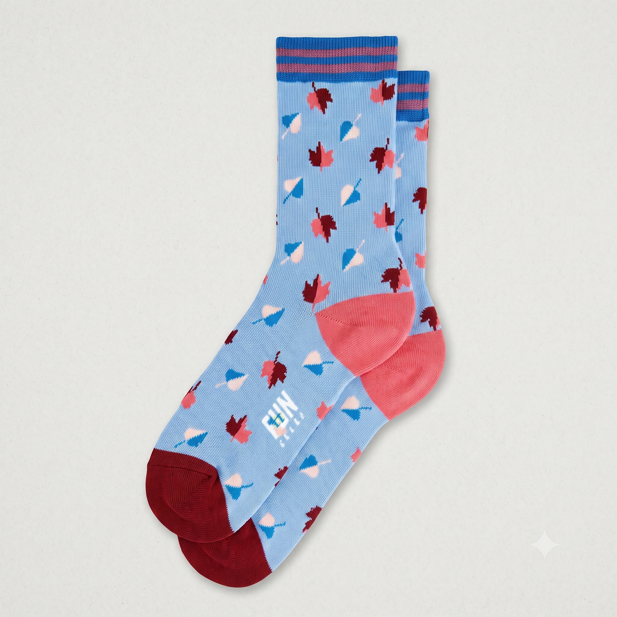FUN Socks - Women's - LEAVES Crew Socks