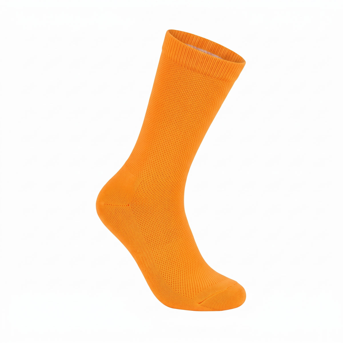 Yangmal Babo-Men's - Waffle Weave Dress Socks: Mustard