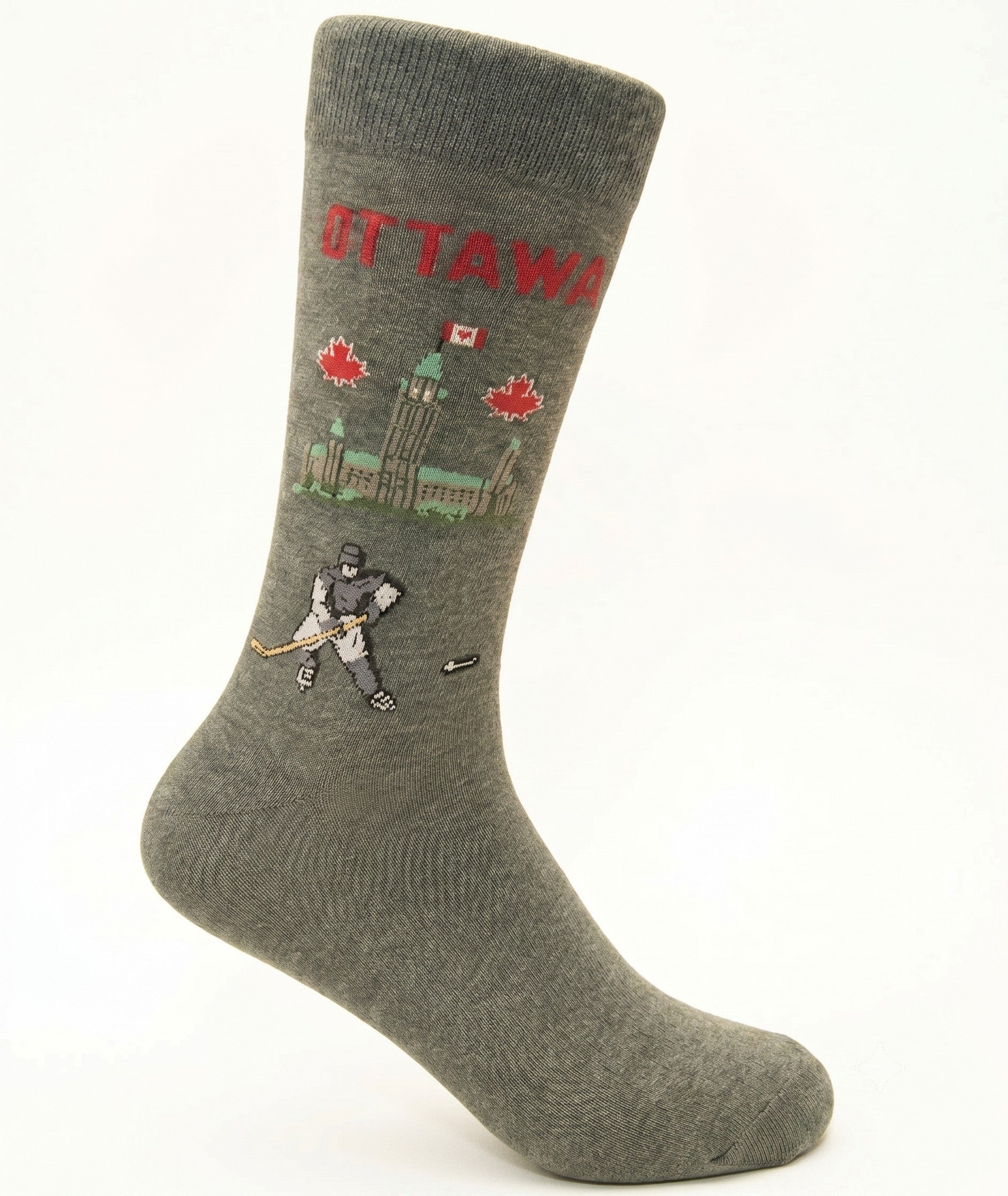 CRAZY TOES - MEN'S - OTTAWA Crew Socks