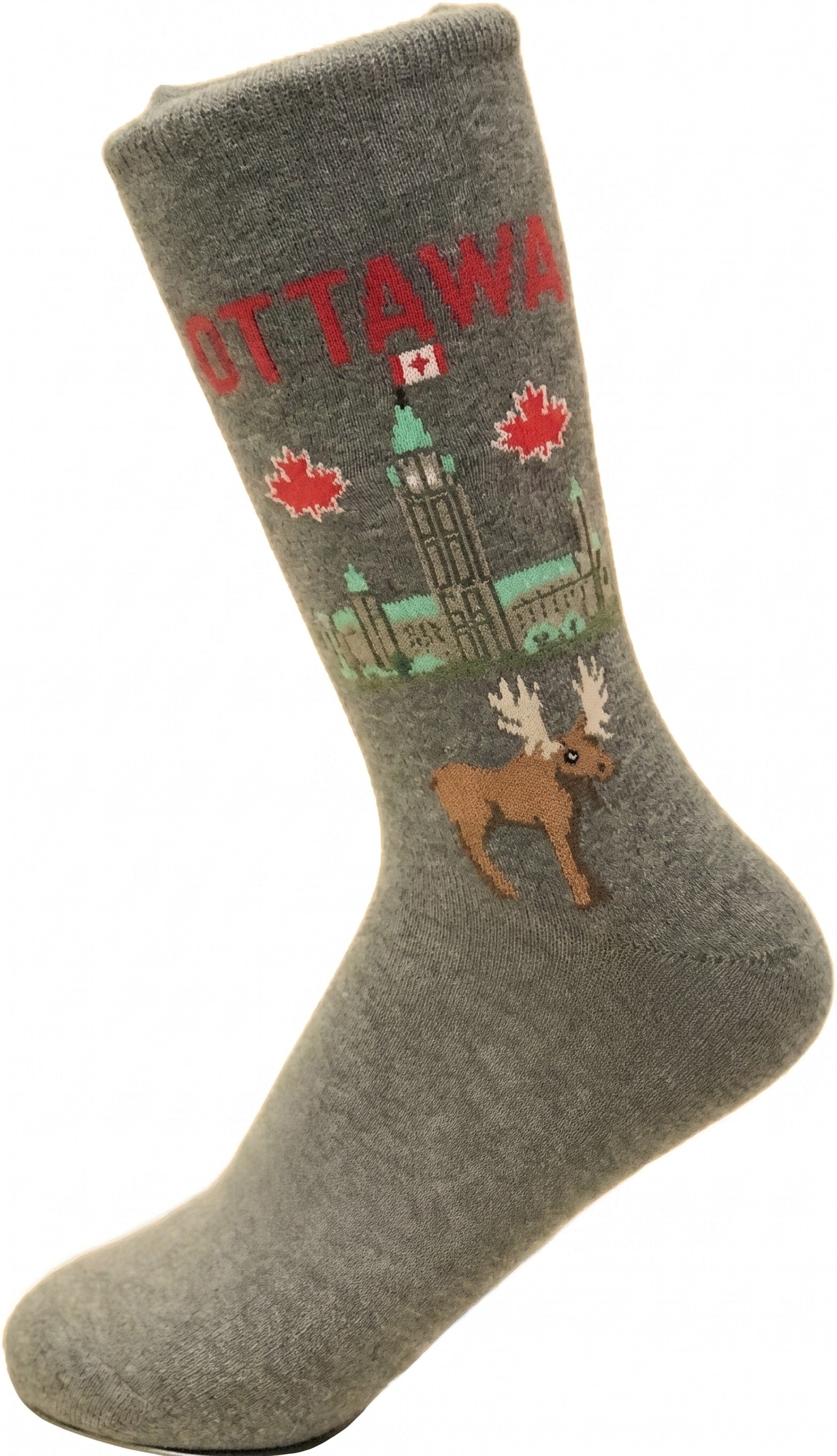 CRAZY TOES - LADIES - OTTAWA Crew Socks