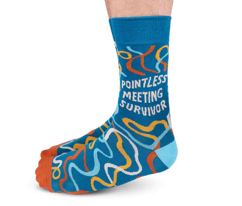 Uptown Sox - Men's - Pointless Meeting Socks - For Him