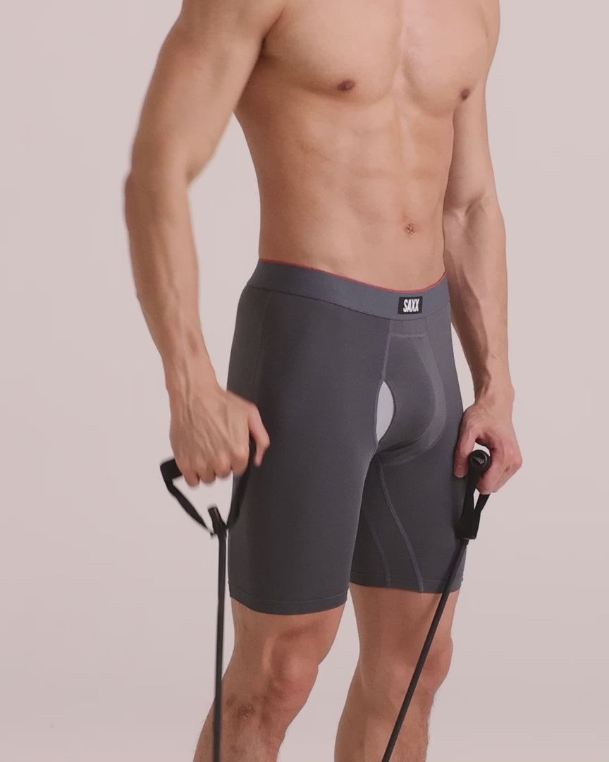 SAXX - MULTI-SPORT MESH LONG - BLK