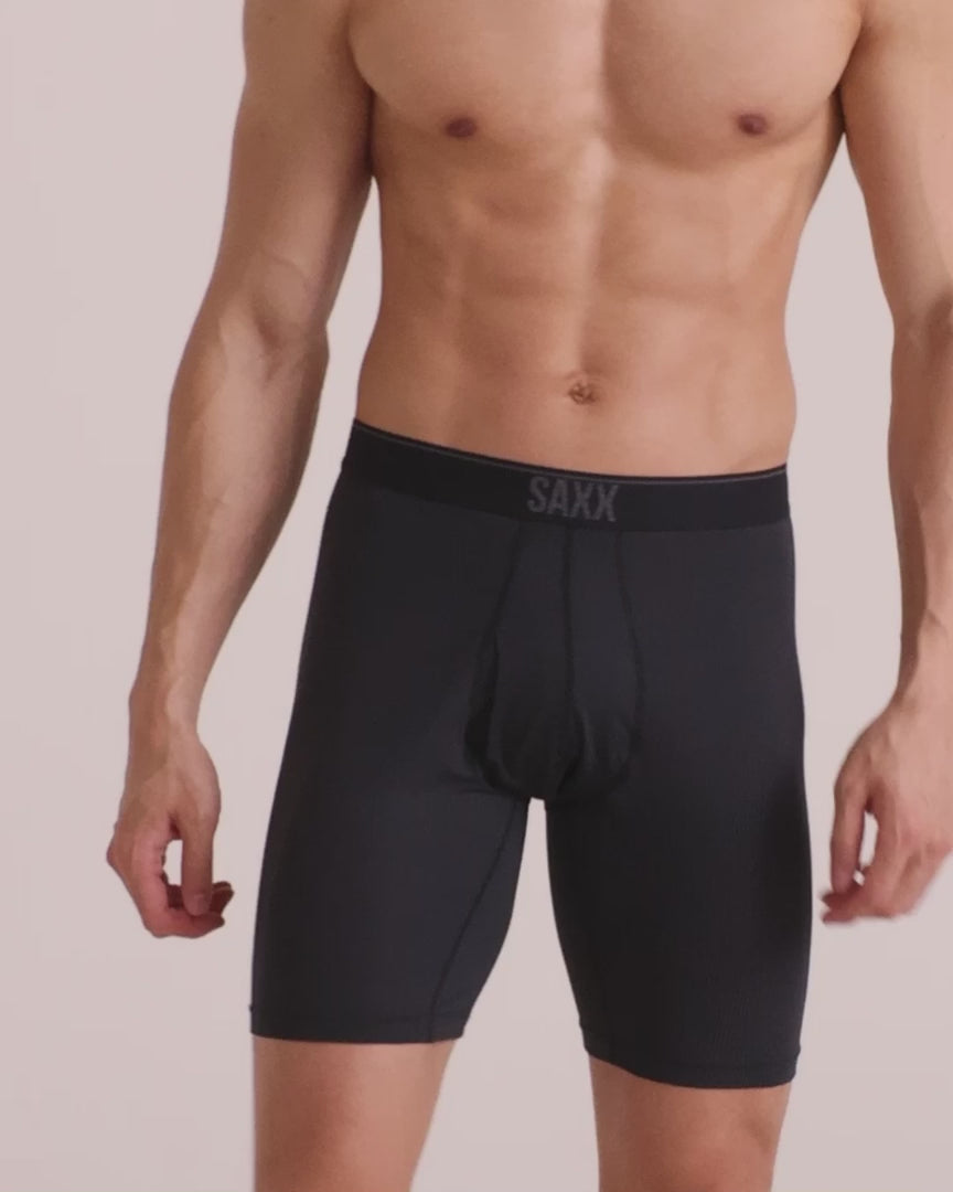 SAXX - QUEST QUICK-DRY MESH - LONG - BLK