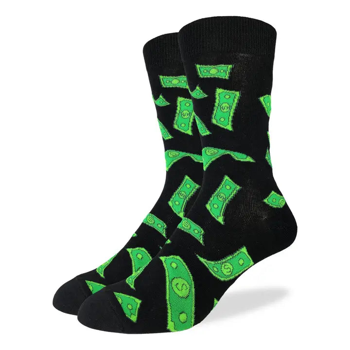 Good Luck Sock - Men's Raining Money Socks