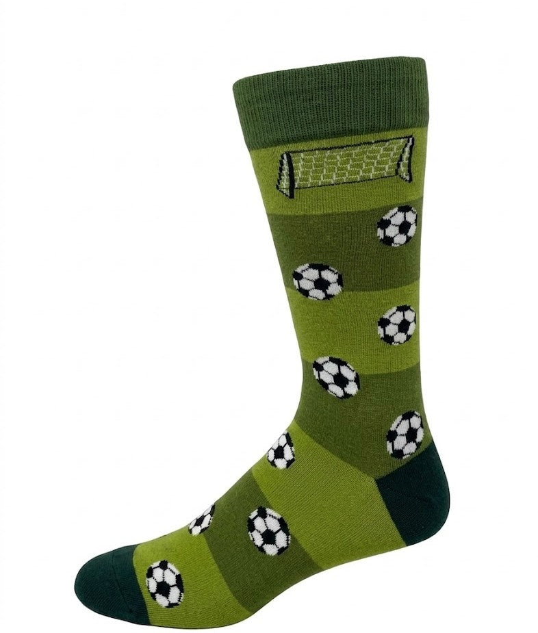 CRAZY TOES - MEN'S - SOCCER Crew Socks
