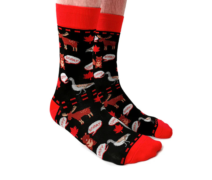 Uptown Sox - Men's - Sorry Socks - For Him
