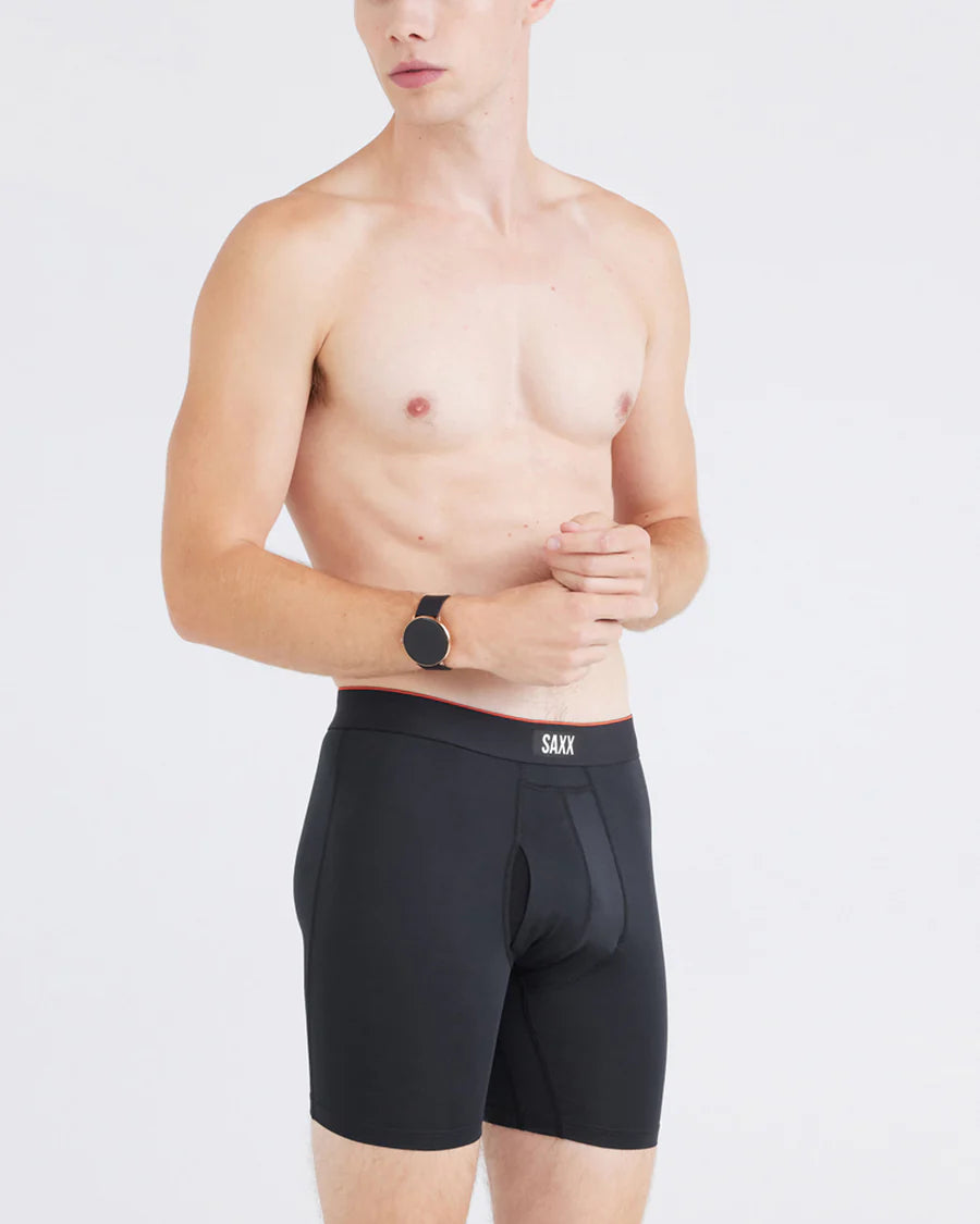 SAXX - MULTI-SPORT MESH BOXER BRIEF FLY 6" 3PK - TNB