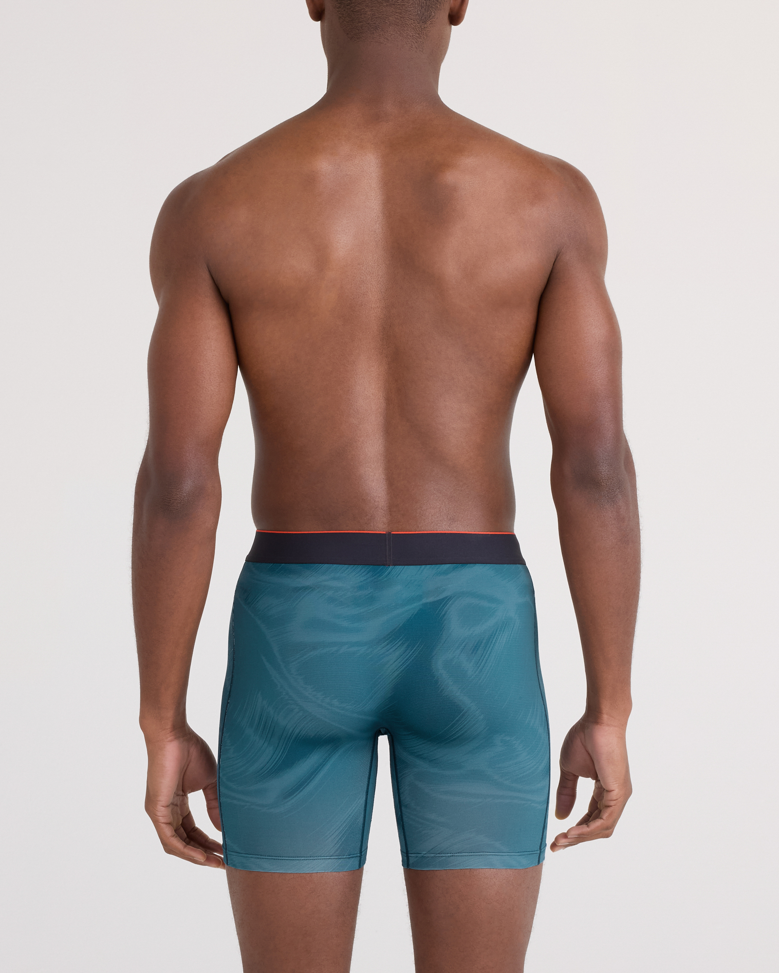 MULTI-SPORT MESH - Multi-Sport Performance Boxer Brief 6" - PLATINUM CAMO-RICH TEAL