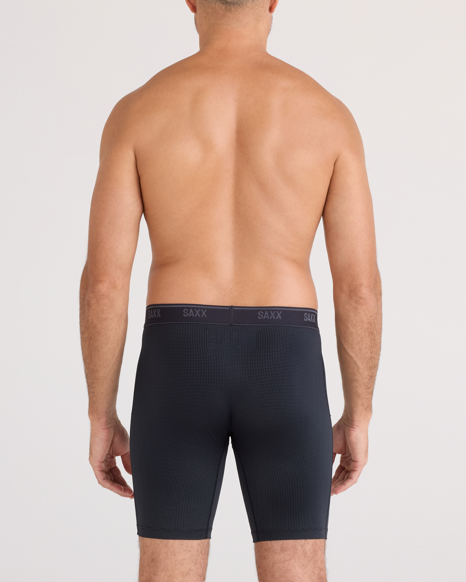 SAXX - QUEST QUICK-DRY MESH - LONG - BLK