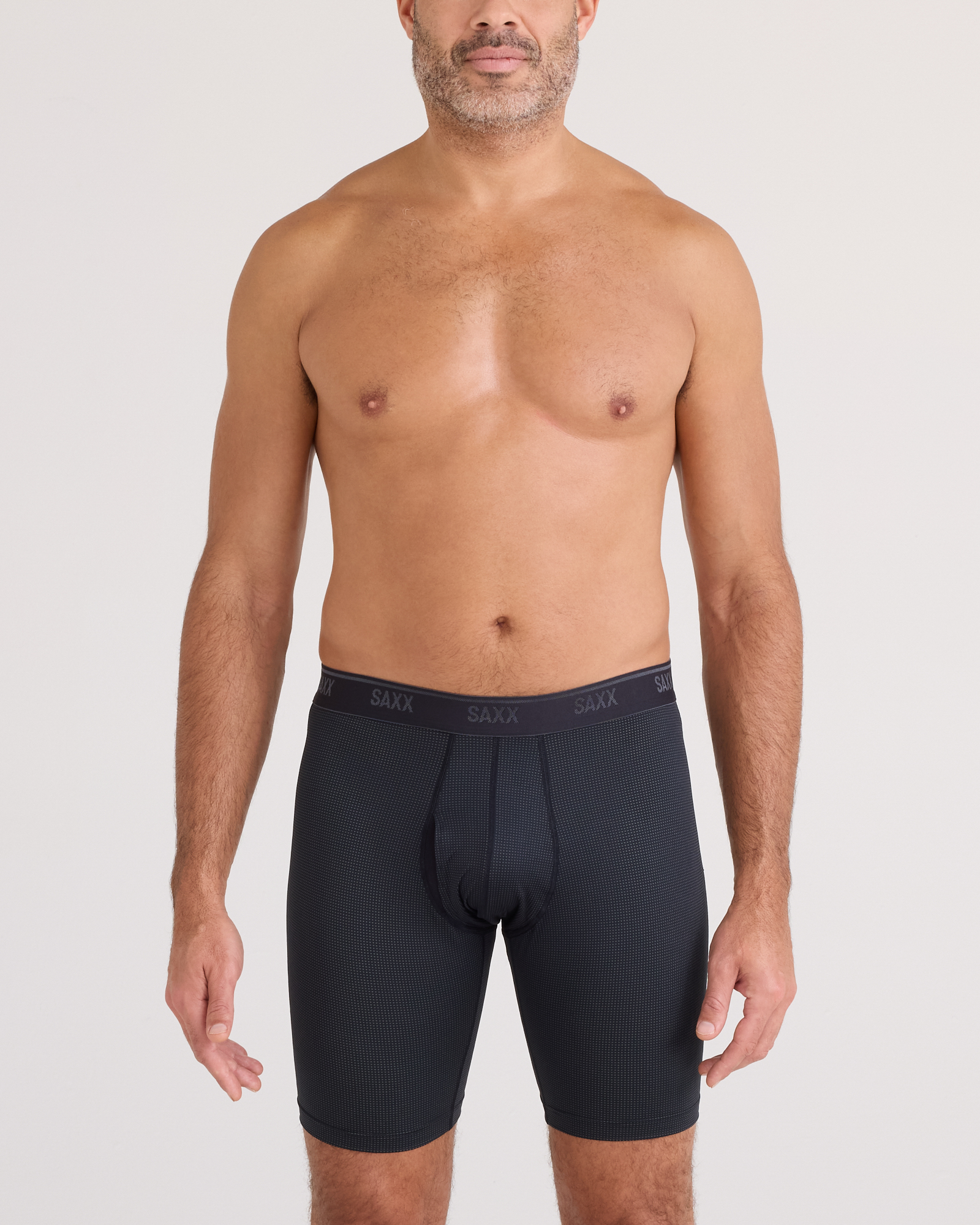 SAXX - QUEST QUICK-DRY MESH - LONG - BLK
