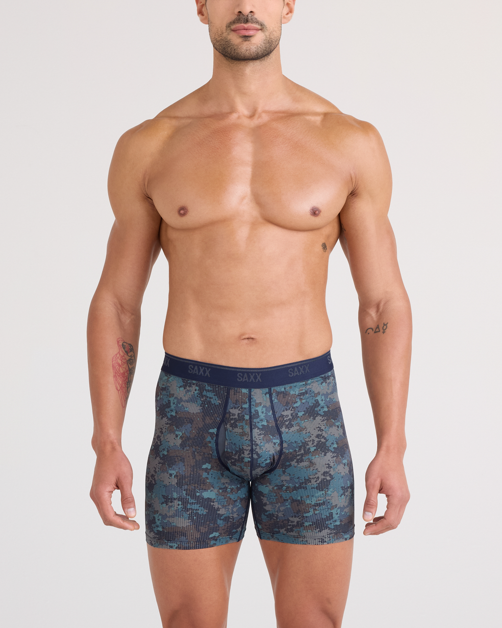 SAXX - QUEST QUICK-DRY MESH -BOXER BRIEF FLY 6" 2PK - MXB