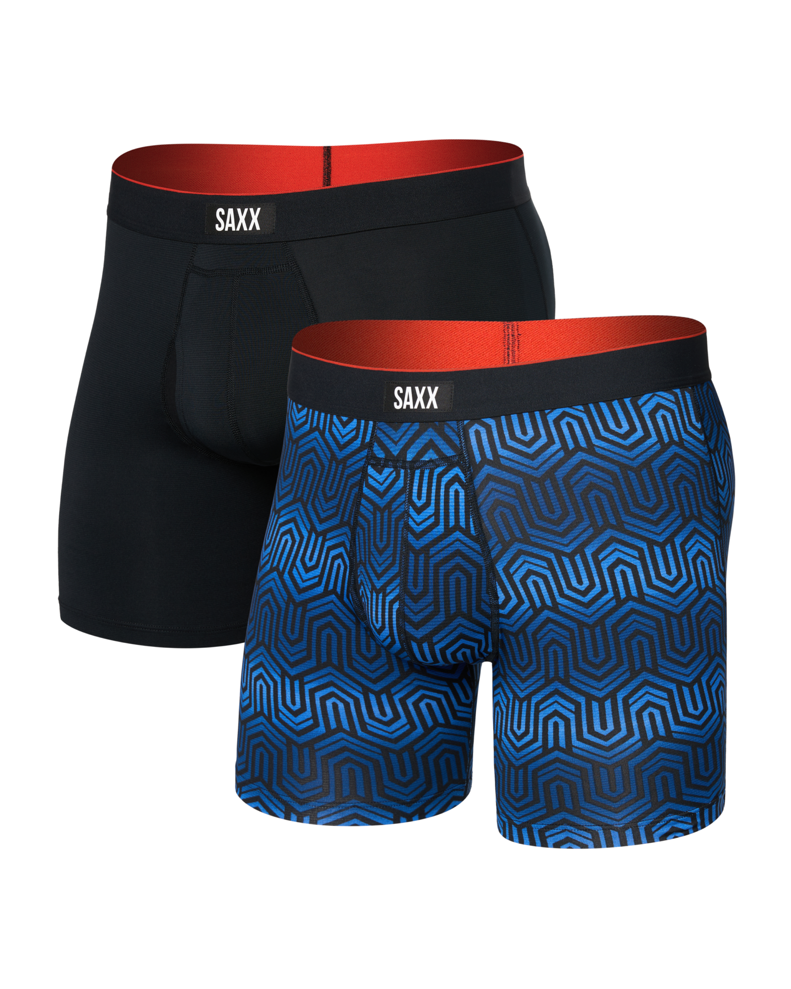 SAXX - MULTI-SPORT MESH BOXER BRIEF FLY 2PK - CHB