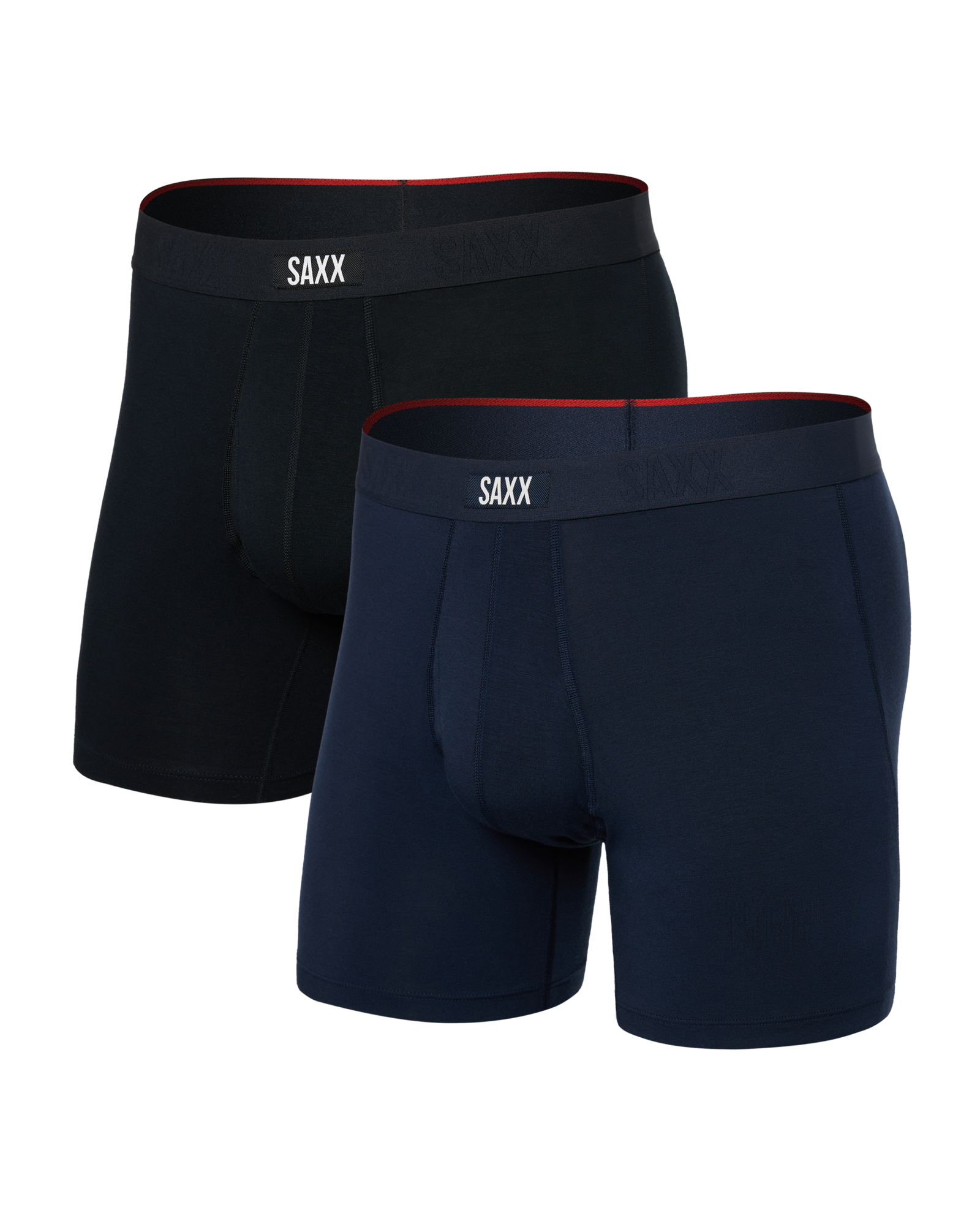 SAXX - DROPTEMP COOLING  COTTON BOXER BRIEF FLY 5" 2PK - DIB