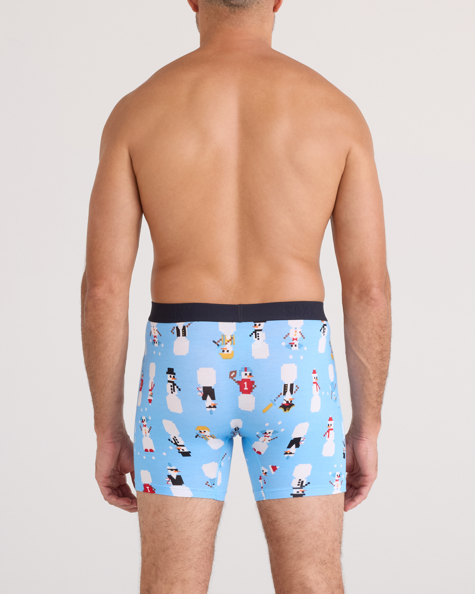 SAXX - VIBE EXTRA SOFT COMFORT BOXER BRIEF FLY 6" 2PK - FGB