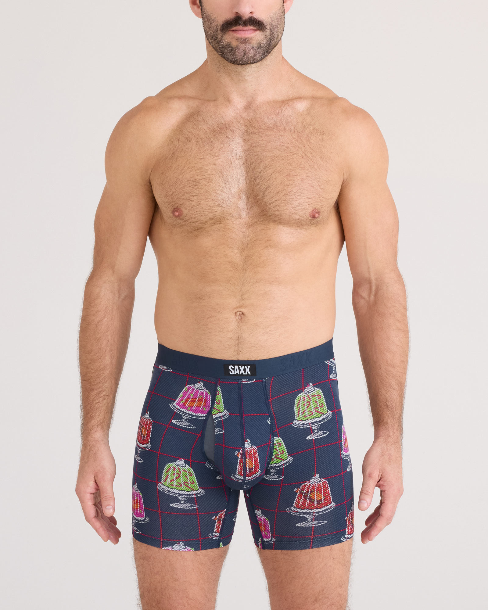 SAXX - VIBE EXTRA SOFT COMFORT BOXER BRIEF FLY 6" 2PK - JBR
