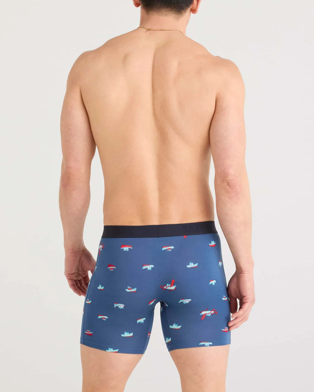 SAXX - VIBE EXTRA SOFT COMFORT BOXER BRIEF FLY 6" 2PK - LGB