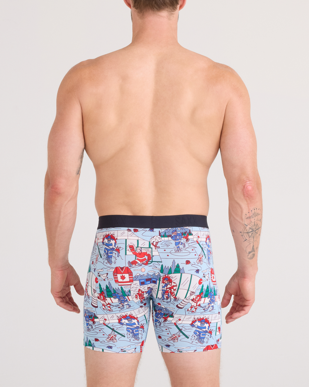 SAXX - VIBE EXTRA SOFT COMFORT BOXER BRIEF FLY 6" 2PK - MLB