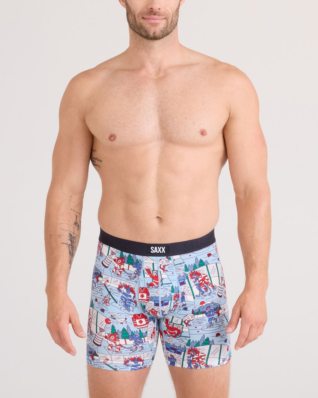 SAXX - VIBE EXTRA SOFT COMFORT BOXER BRIEF FLY 6" 2PK - MLB