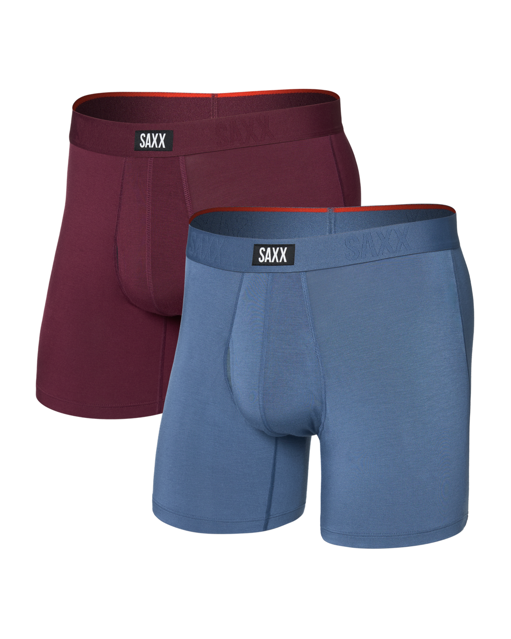 SAXX - VIBE EXTRA SOFT COMFORT BOXER BRIEF FLY 6" 2PK - MWI