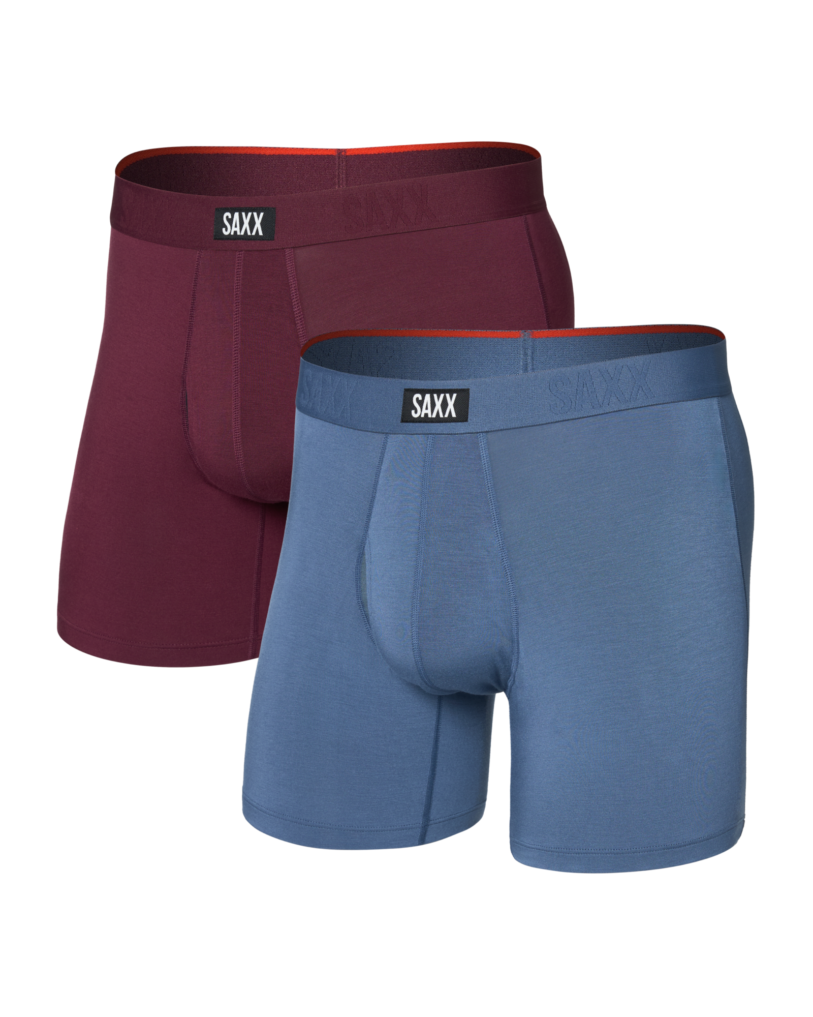 SAXX - VIBE EXTRA SOFT COMFORT BOXER BRIEF FLY 6" 2PK - MWI