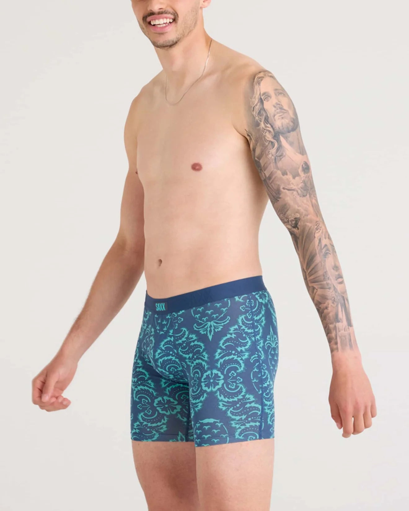 SAXX - VIBE EXTRA SOFT COMFORT BOXER BRIEF FLY 6" 2PK - PIB