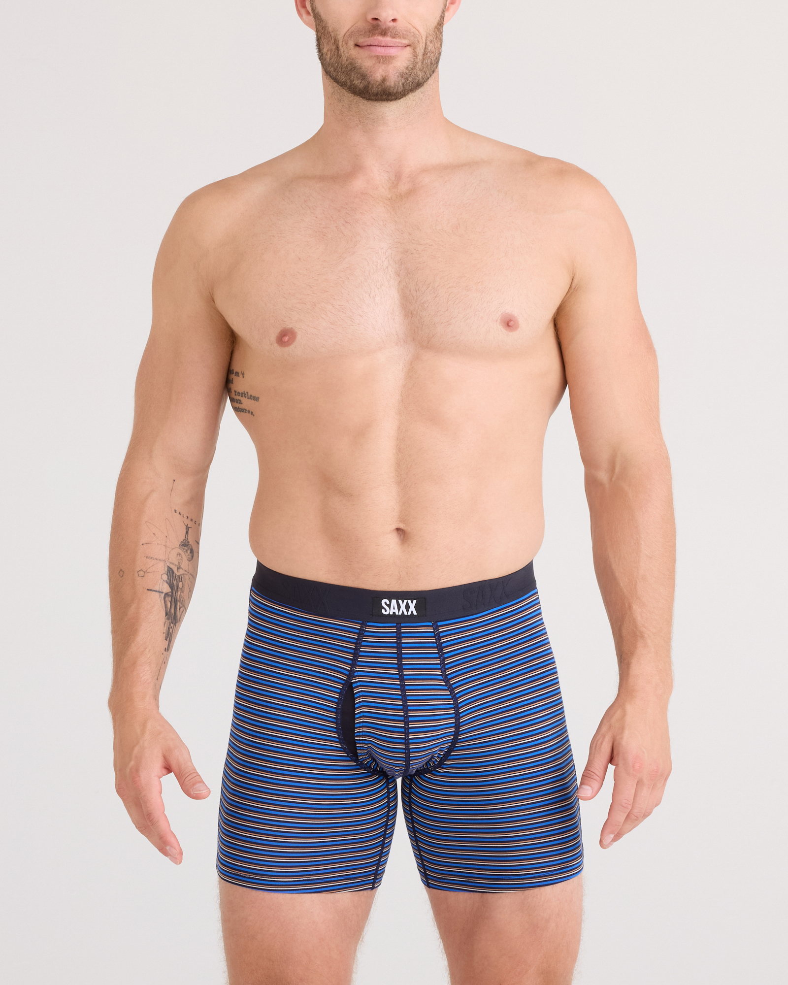 SAXX - VIBE EXTRA SOFT COMFORT BOXER BRIEF FLY 6" 2PK - RAB