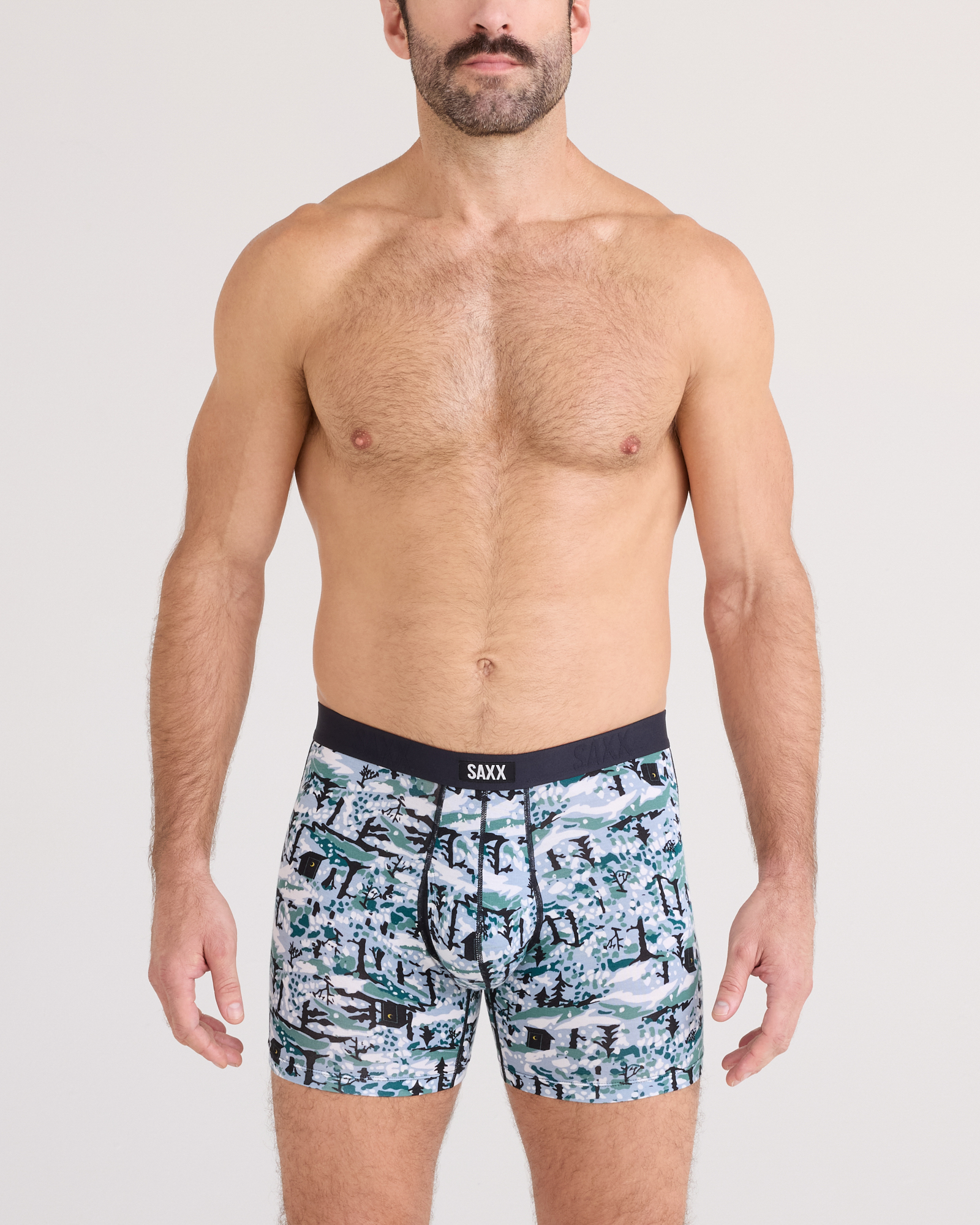 SAXX - VIBE EXTRA SOFT COMFORT BOXER BRIEF FLY 6" 2PK - SHB