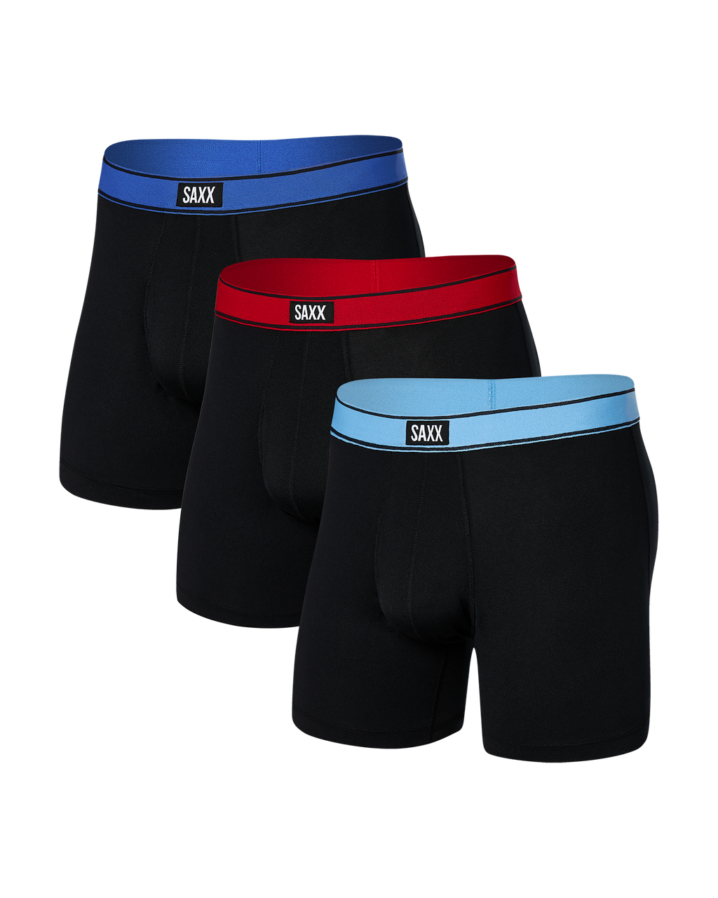 SAXX - DAYTRIPPER COMFORT STRETCH - BOXER BRIEFS FLY 3PK-SCS