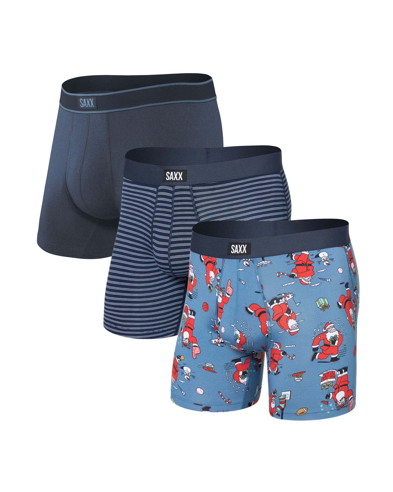 SAXX - DAYTRIPPER COMFORT STRETCH - BOXER BRIEFS FLY 3PK-STH