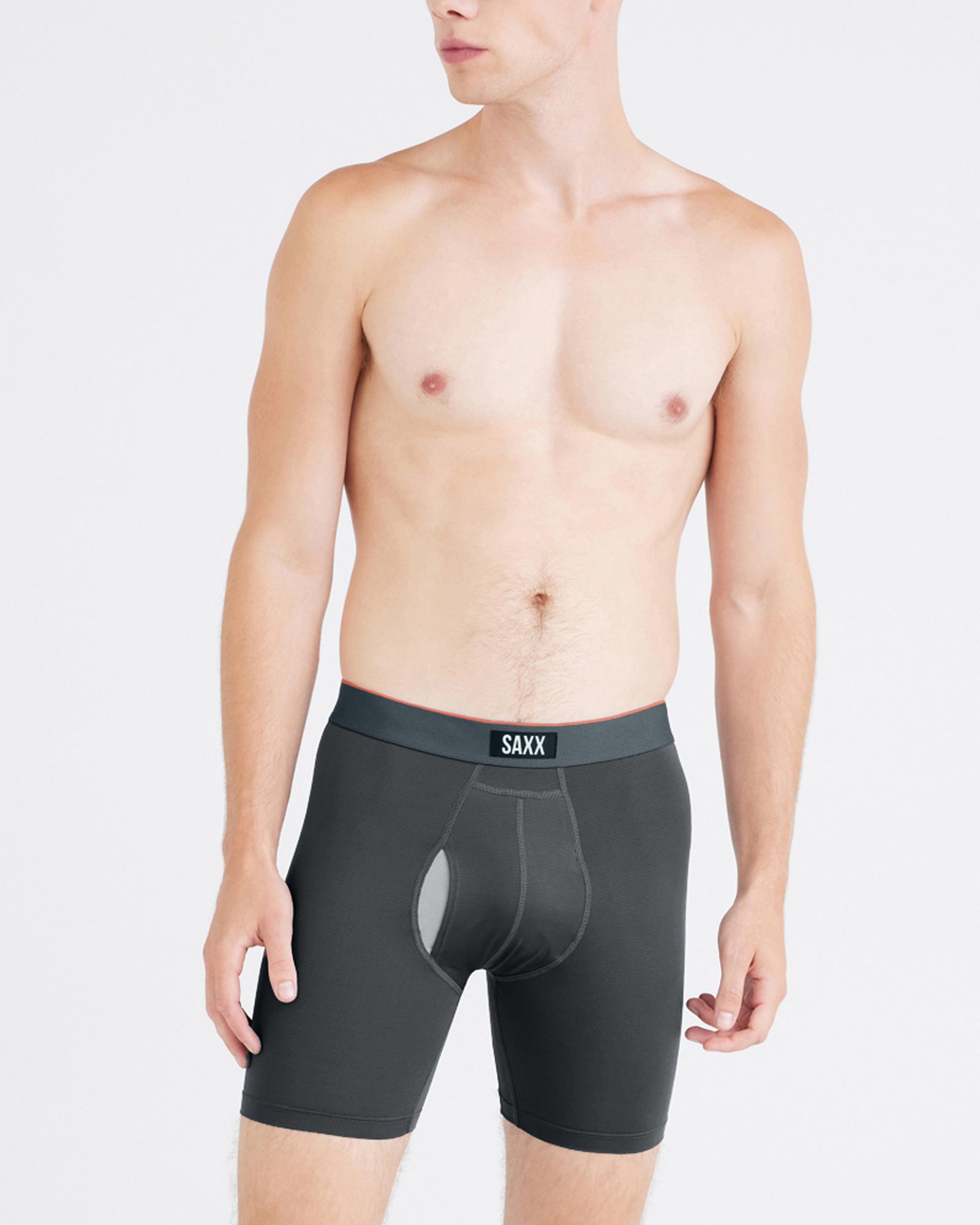 SAXX - MULTI-SPORT MESH BOXER BRIEF FLY 6" 3PK - TNB