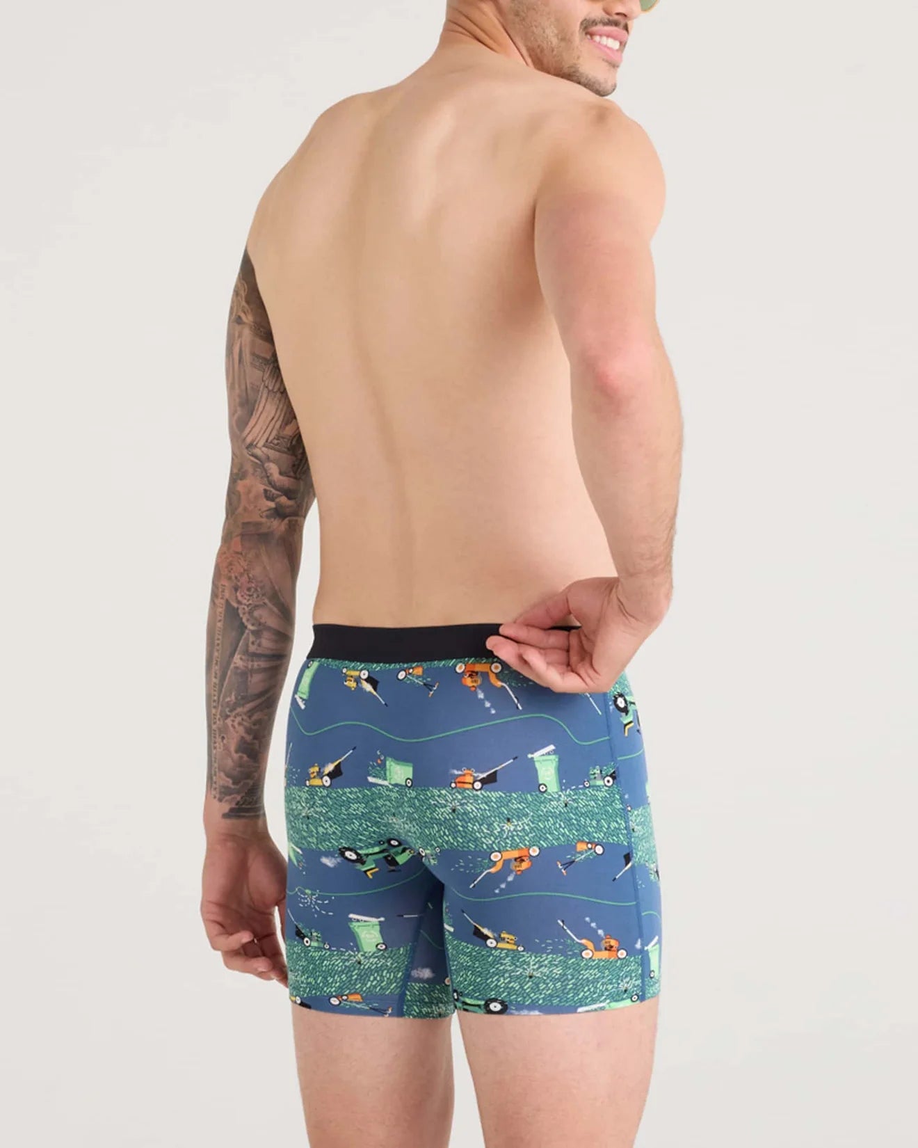 SAXX - VIBE EXTRA SOFT COMFORT BOXER BRIEF FLY 6"- BCD