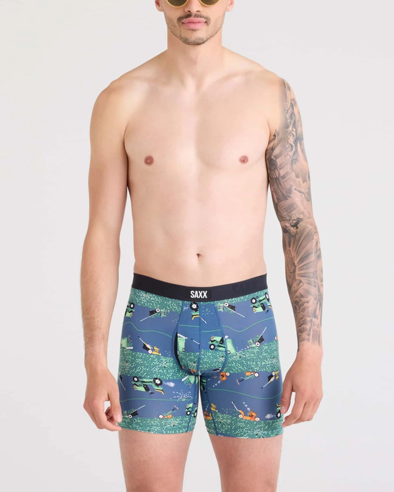 SAXX - VIBE EXTRA SOFT COMFORT BOXER BRIEF FLY 6"- BCD