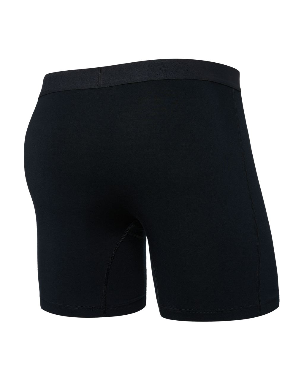 SAXX - VIBE EXTRA SOFT COMFORT BOXER BRIEF FLY 6"- BLK